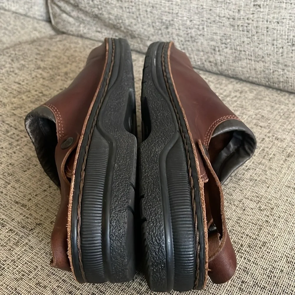 Naot Men’s Brown  Glacier Buffalo Leather  Size 46  US 13 - 13.5